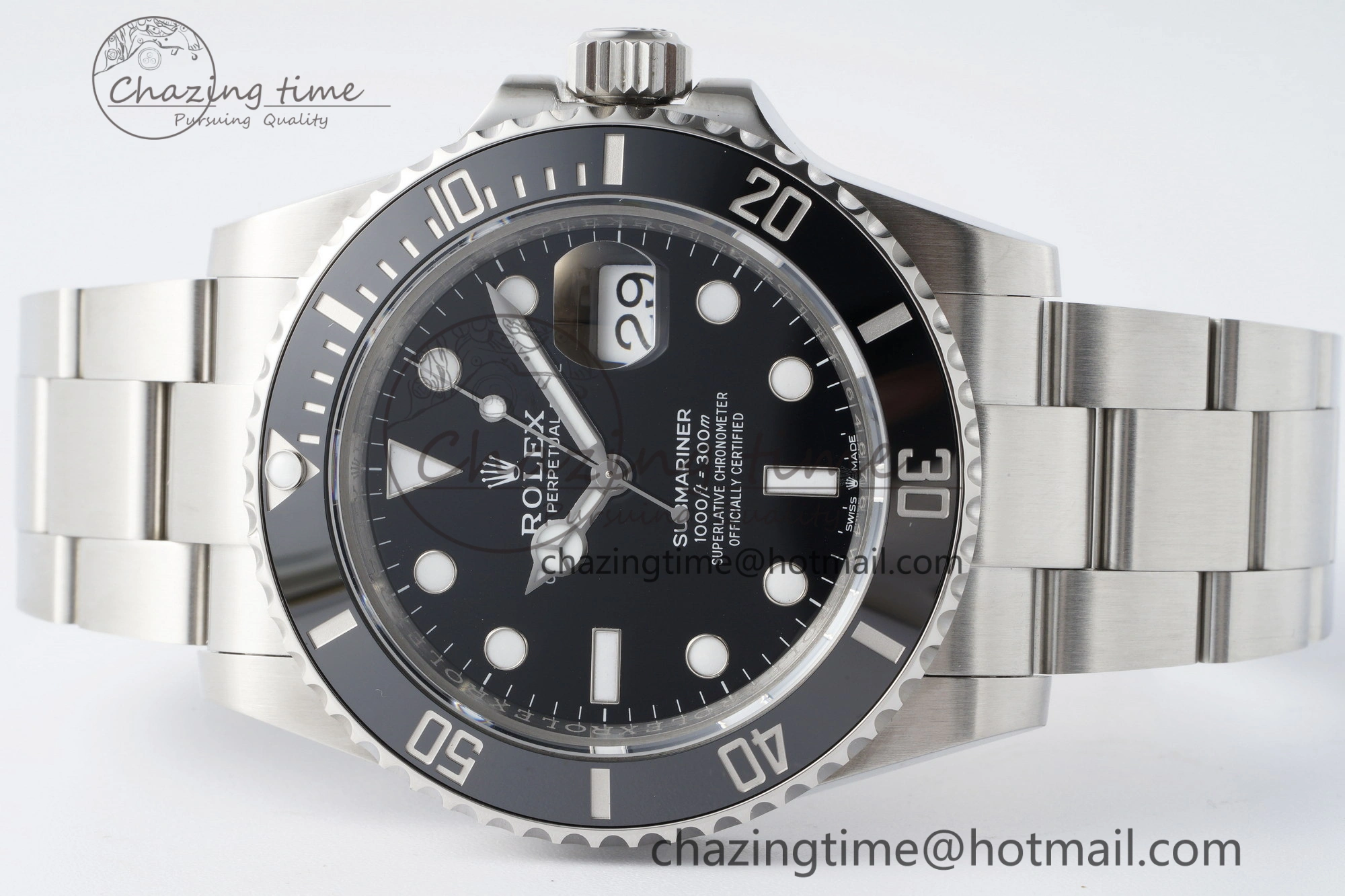 Submariner 41mm 126610 LN Black Ceramic 904L Steel ZF 1:1 Best Edition VR Reliable 2200