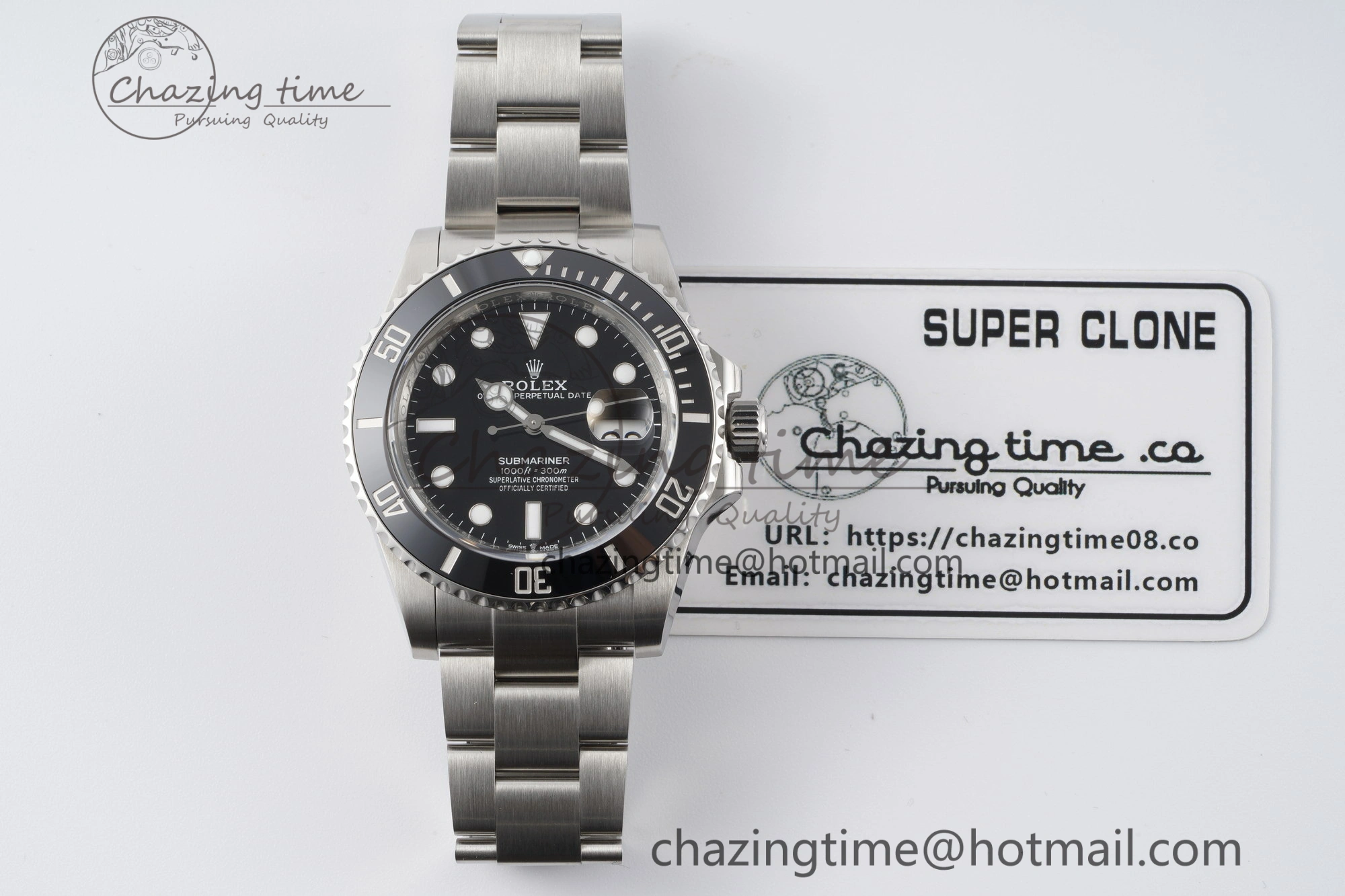 Submariner 41mm 126610 LN Black Ceramic 904L Steel ZF 1:1 Best Edition VR Reliable 2200