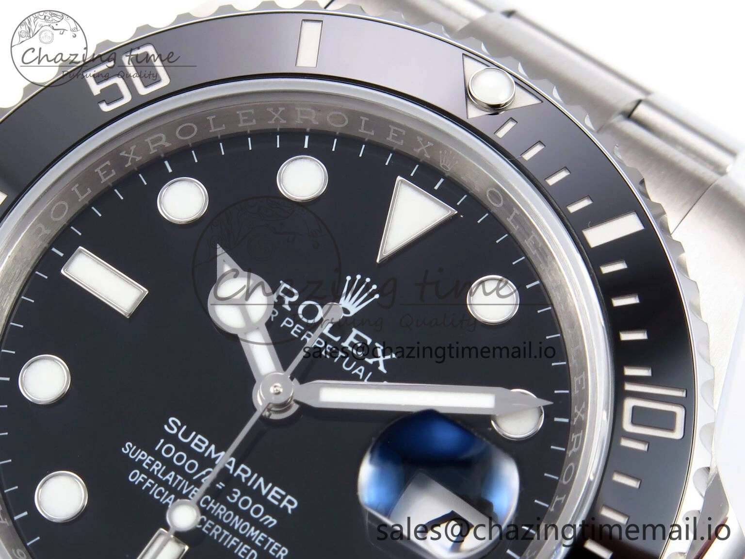 NewStyle Submariner 41mm 126610 LN Black Ceramic EWEF 1:1 Best Edition on Bracelet SH 1038