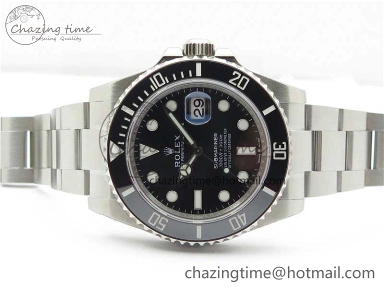 Submariner 41mm 126610 LN Black Ceramic EWF Black Dial on SS Bracelet A Efficient 2767
