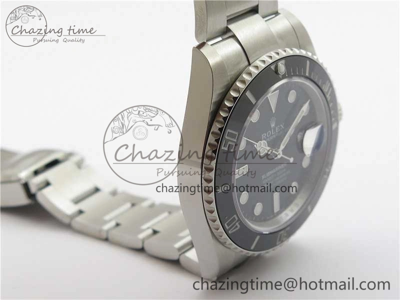 Submariner 41mm 126610 LN Black Ceramic EWF Black Dial on SS Bracelet A Efficient 2767
