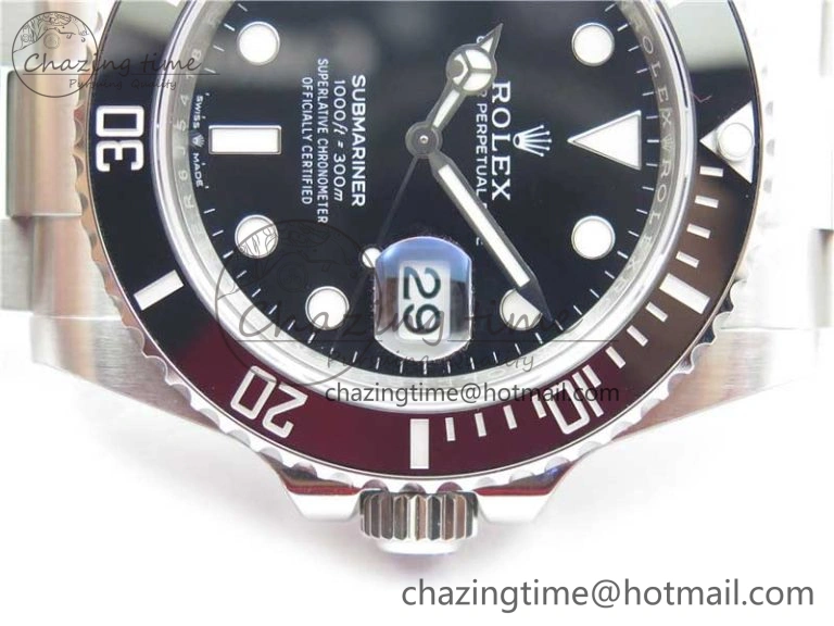 Submariner 41mm 126610 LN Black Ceramic EWF Black Dial on SS Bracelet A Efficient 2767