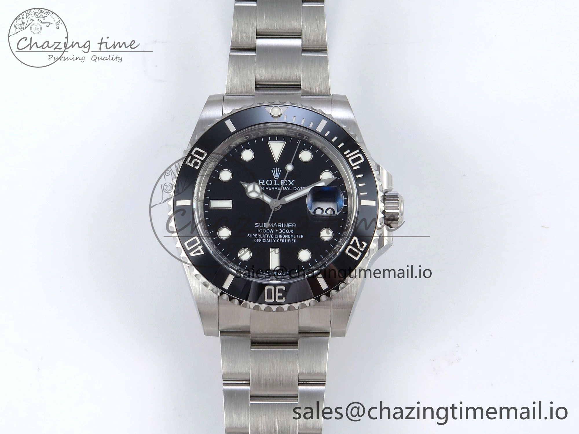 Submariner 41mm 126610 LN THBF 904L Black Ceramic 1:1 Best Edition on SS Bracelet SH TimelessDesign 332