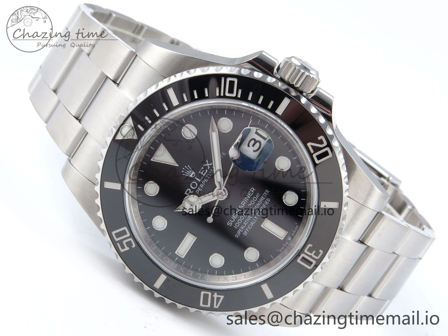 AllSeason Submariner 41mm 126610 LN TWSF SS Black Ceramic Black Dial on SS Bracelet SH 292