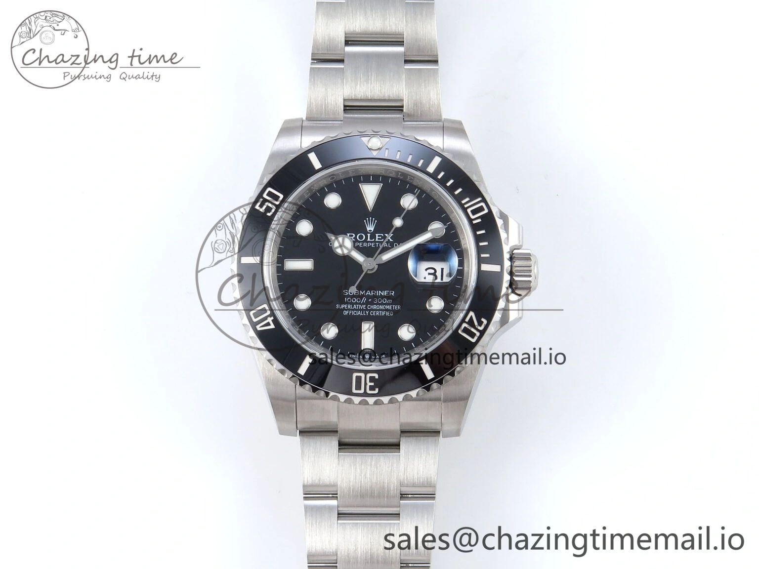 AllSeason Submariner 41mm 126610 LN TWSF SS Black Ceramic Black Dial on SS Bracelet SH 292