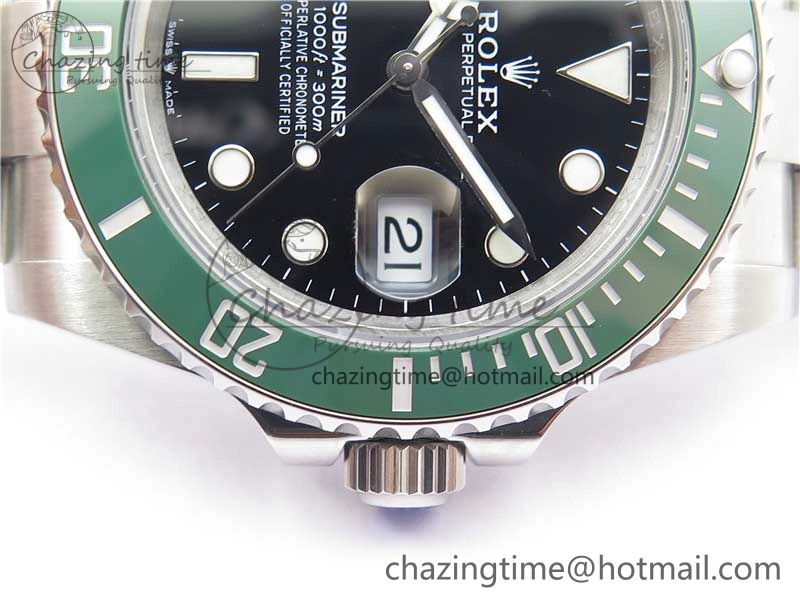 Submariner 41mm 126610 LV BP Maker Black Dial on SS Bracelet A ComfortFit 2609
