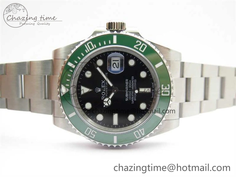 TechFriendly Submariner 41mm 126610 LV Cermit 904L Steel MIF 1:1 Best Edition VR 2461