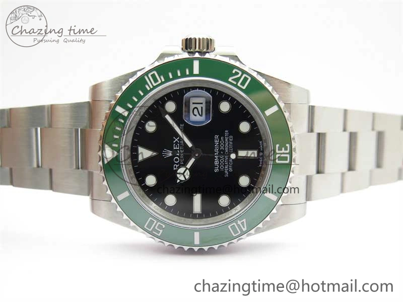 TechFriendly Submariner 41mm 126610 LV Cermit 904L Steel MIF 1:1 Best Edition VR 2461