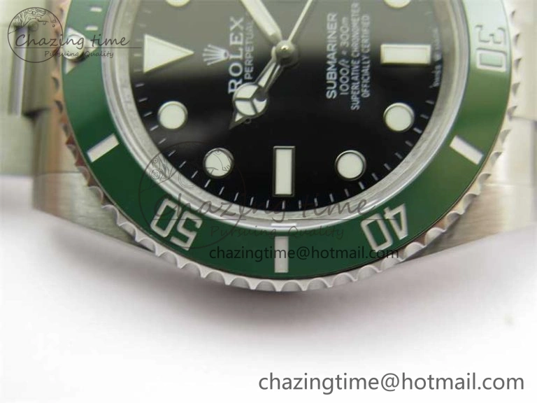 TechFriendly Submariner 41mm 126610 LV Cermit 904L Steel MIF 1:1 Best Edition VR 2461