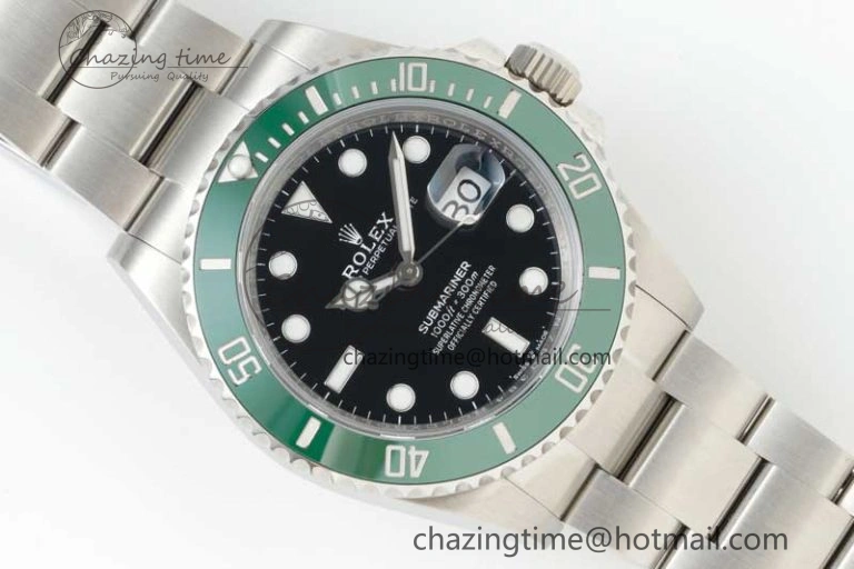 Submariner 41mm 126610 LV Green Ceramic 904L Steel NTF 1:1 Best Edition VR Packable 2298