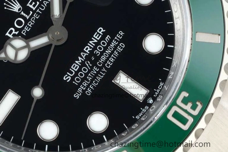 Submariner 41mm 126610 LV Green Ceramic 904L Steel NTF 1:1 Best Edition VR Packable 2298