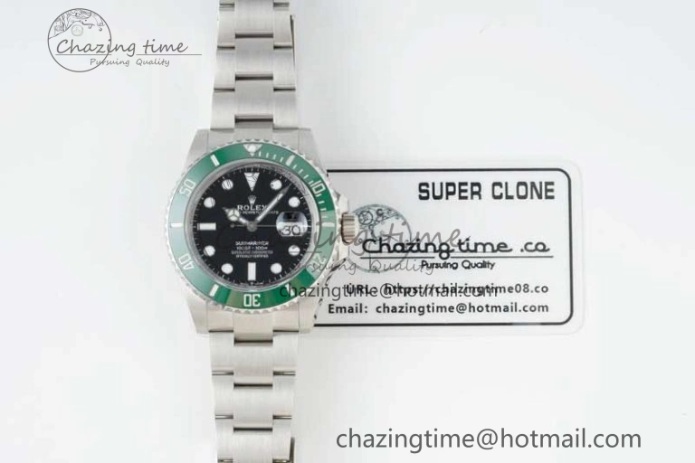 Submariner 41mm 126610 LV Green Ceramic 904L Steel NTF 1:1 Best Edition VR Packable 2298