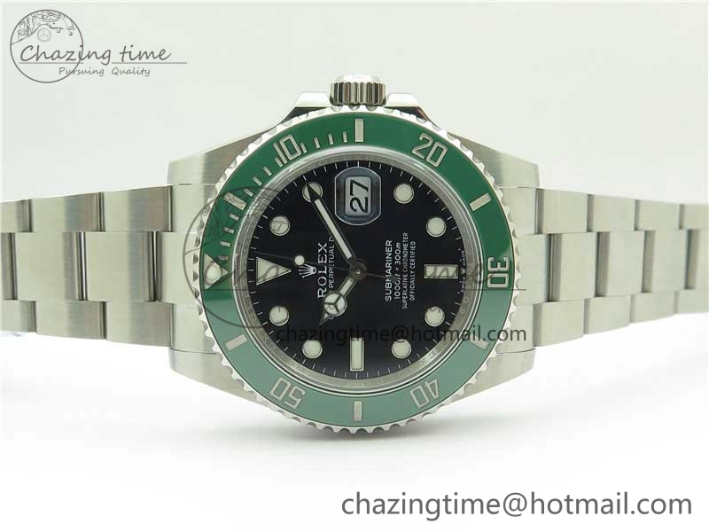 Packable Submariner 41mm 126610 LV Green Ceramic 904L Steel RF 1:1 Best Edition RF 2489