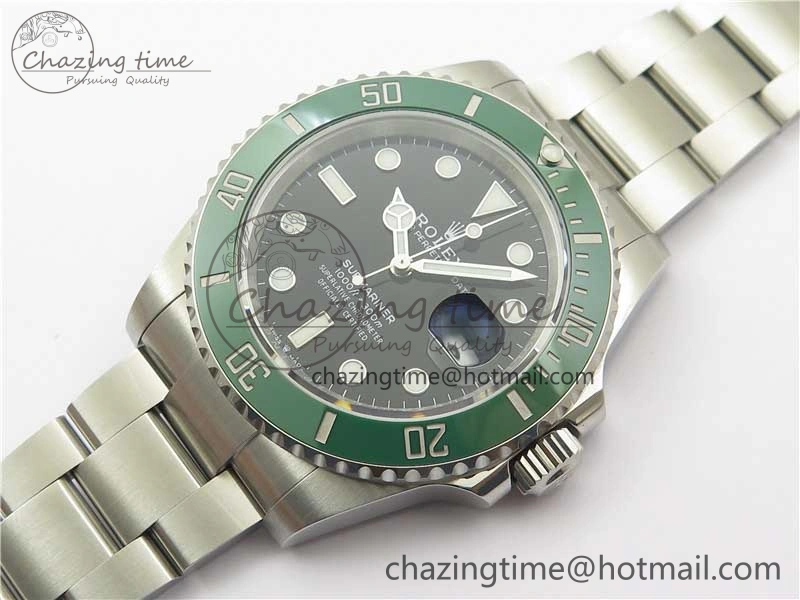 Packable Submariner 41mm 126610 LV Green Ceramic 904L Steel RF 1:1 Best Edition RF 2489