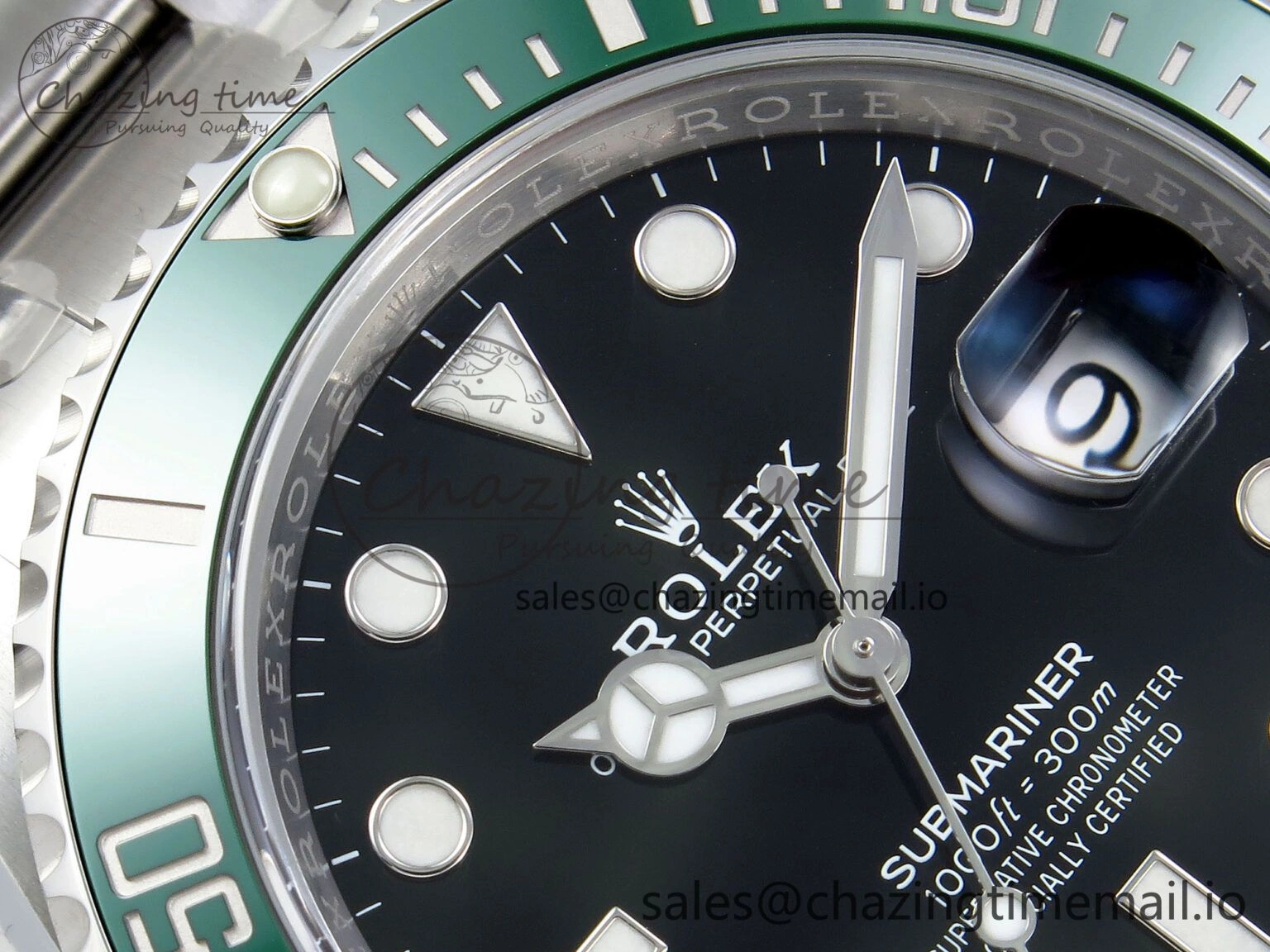 SmartChoice Submariner 41mm 126610 LV Kermit 904L Steel Clean 1:1 Best Edition VR 1555