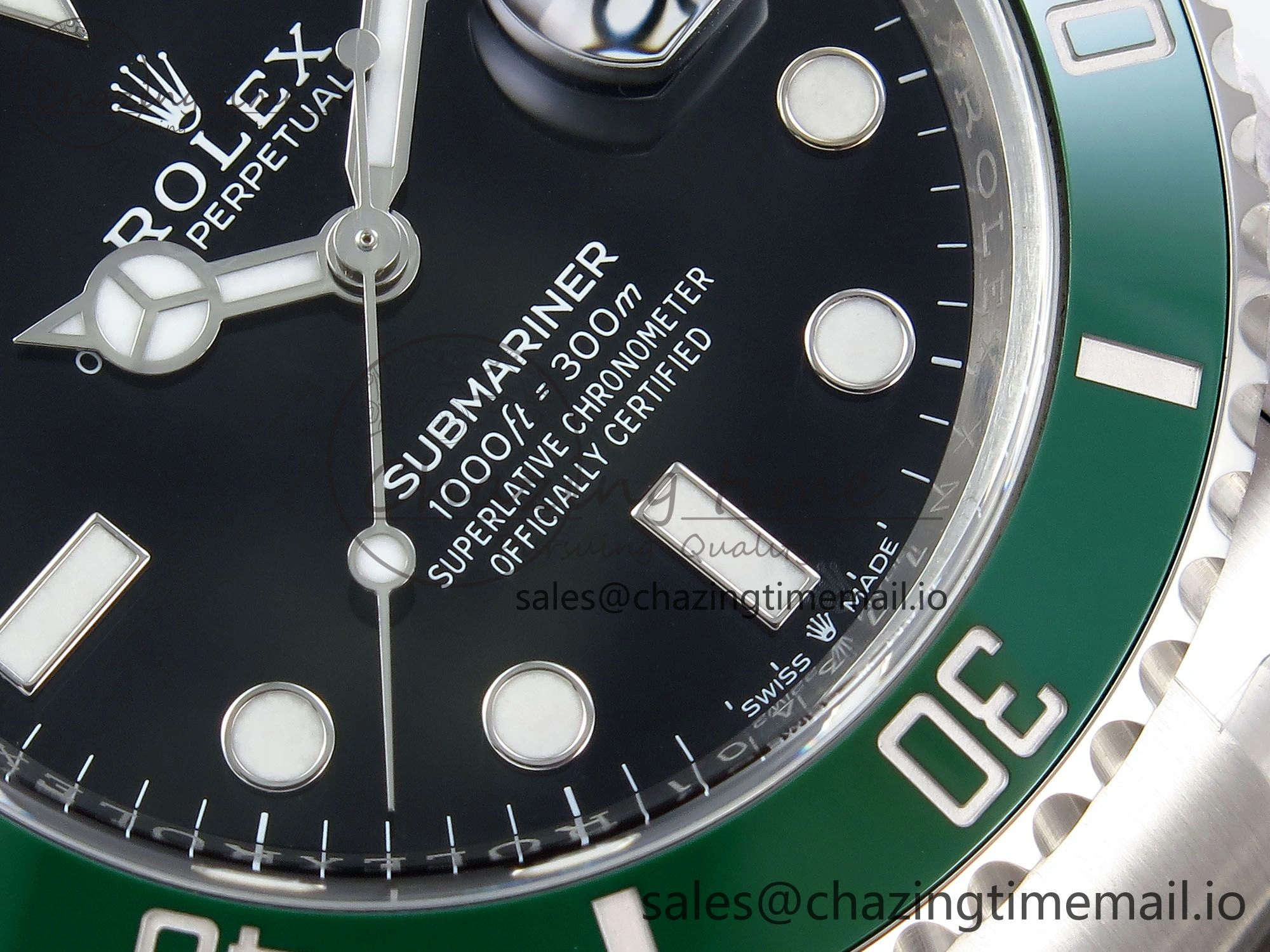 SmartChoice Submariner 41mm 126610 LV Kermit 904L Steel Clean 1:1 Best Edition VR 1555
