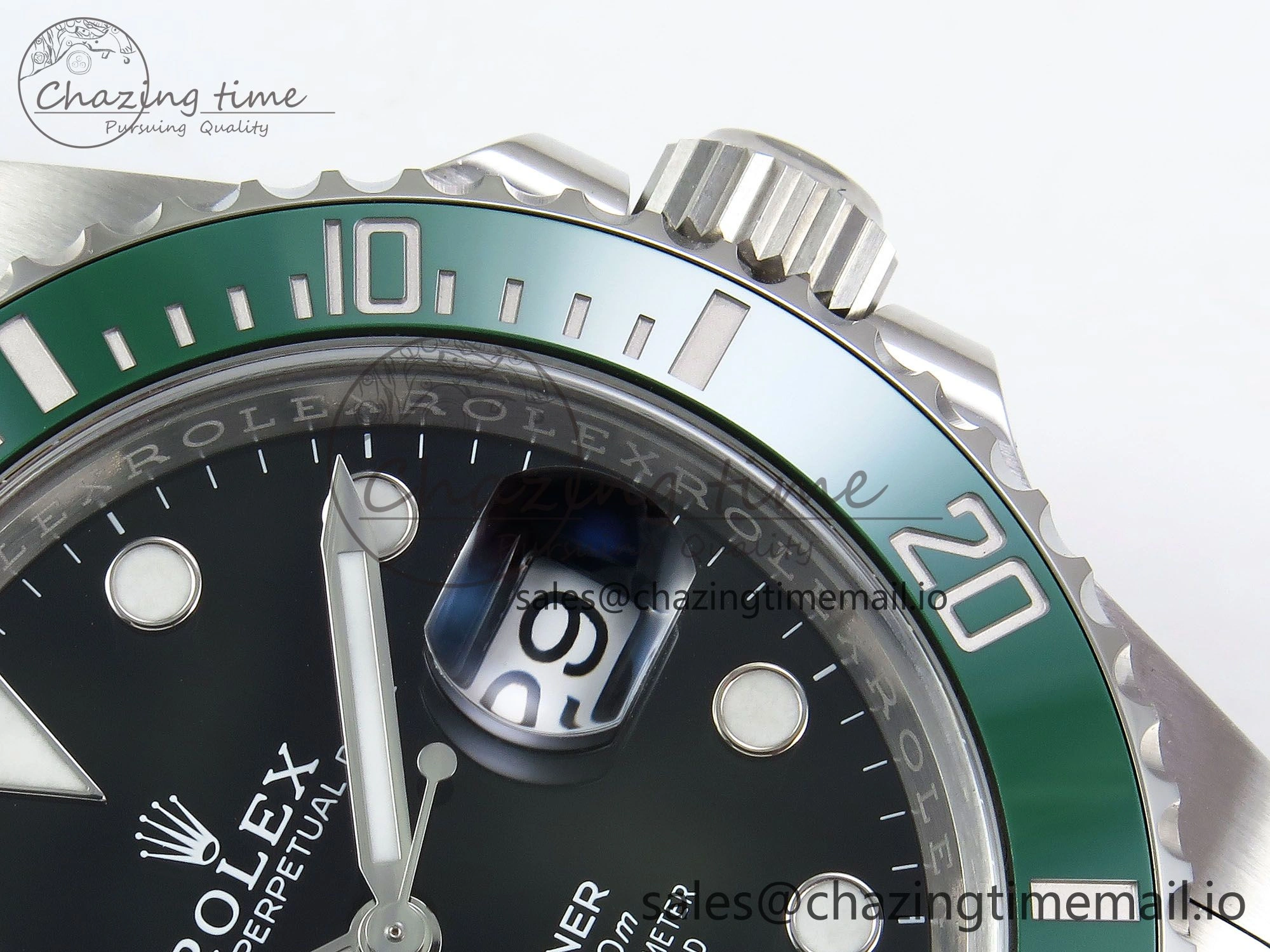 SmartChoice Submariner 41mm 126610 LV Kermit 904L Steel Clean 1:1 Best Edition VR 1555