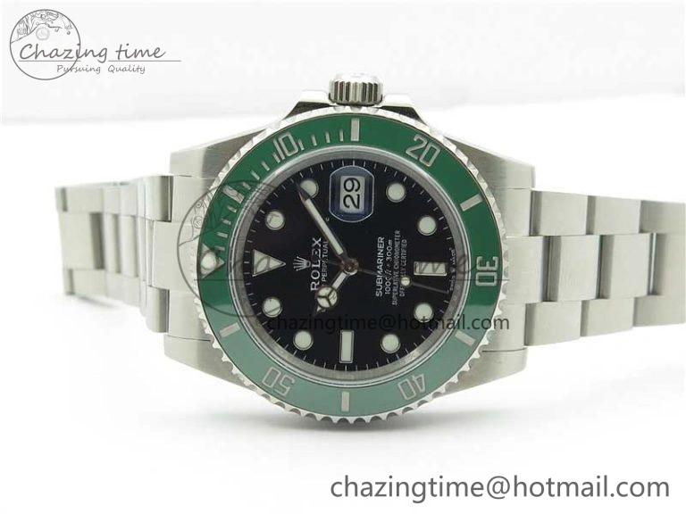 UrbanChic Submariner 41mm 126610 LV Kermit 904L Steel ‘Green Maker’ 1:1 Best Edition A 2805
