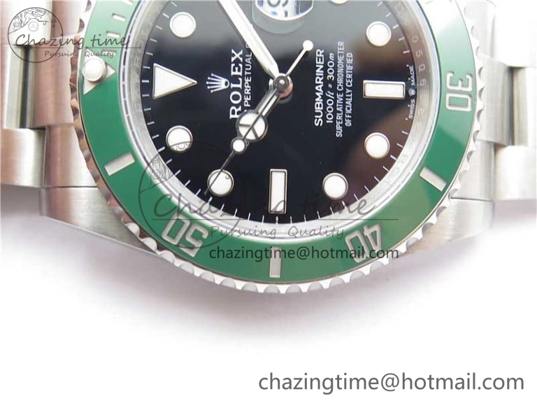 UrbanChic Submariner 41mm 126610 LV Kermit 904L Steel ‘Green Maker’ 1:1 Best Edition A 2805