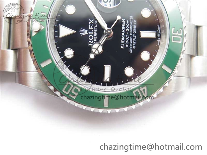 UrbanChic Submariner 41mm 126610 LV Kermit 904L Steel ‘Green Maker’ 1:1 Best Edition A 2805