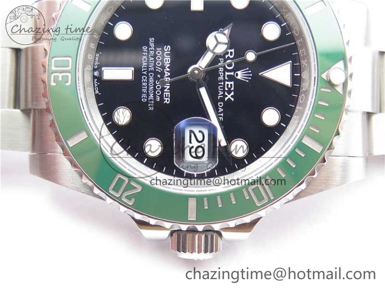 UrbanChic Submariner 41mm 126610 LV Kermit 904L Steel ‘Green Maker’ 1:1 Best Edition A 2805