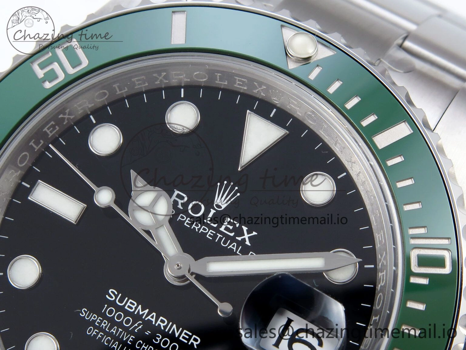 Effortless Submariner 41mm 126610 LV Kermit 904L Steel QF+ 1:1 Best Edition VR 943