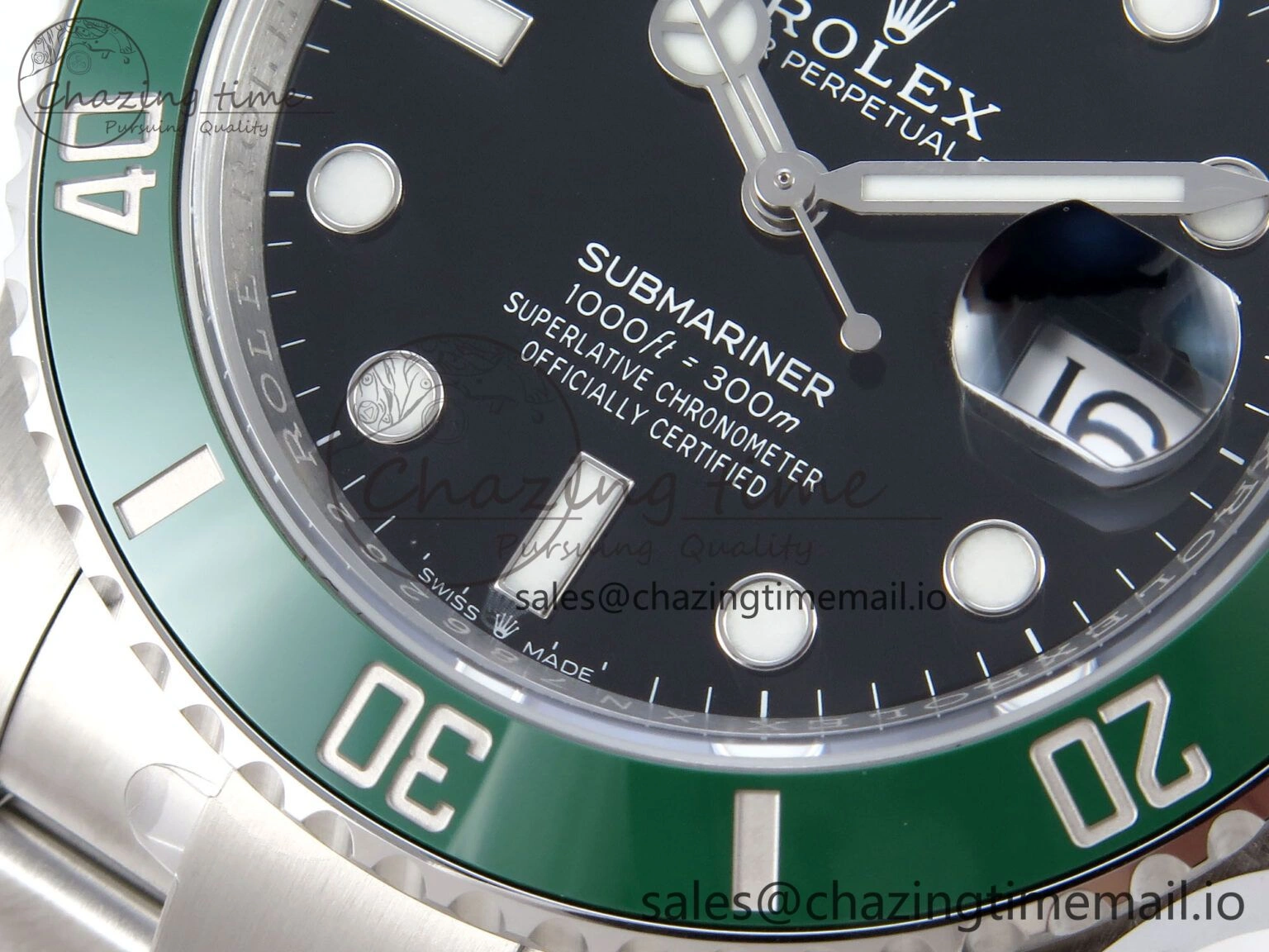 Effortless Submariner 41mm 126610 LV Kermit 904L Steel QF+ 1:1 Best Edition VR 943