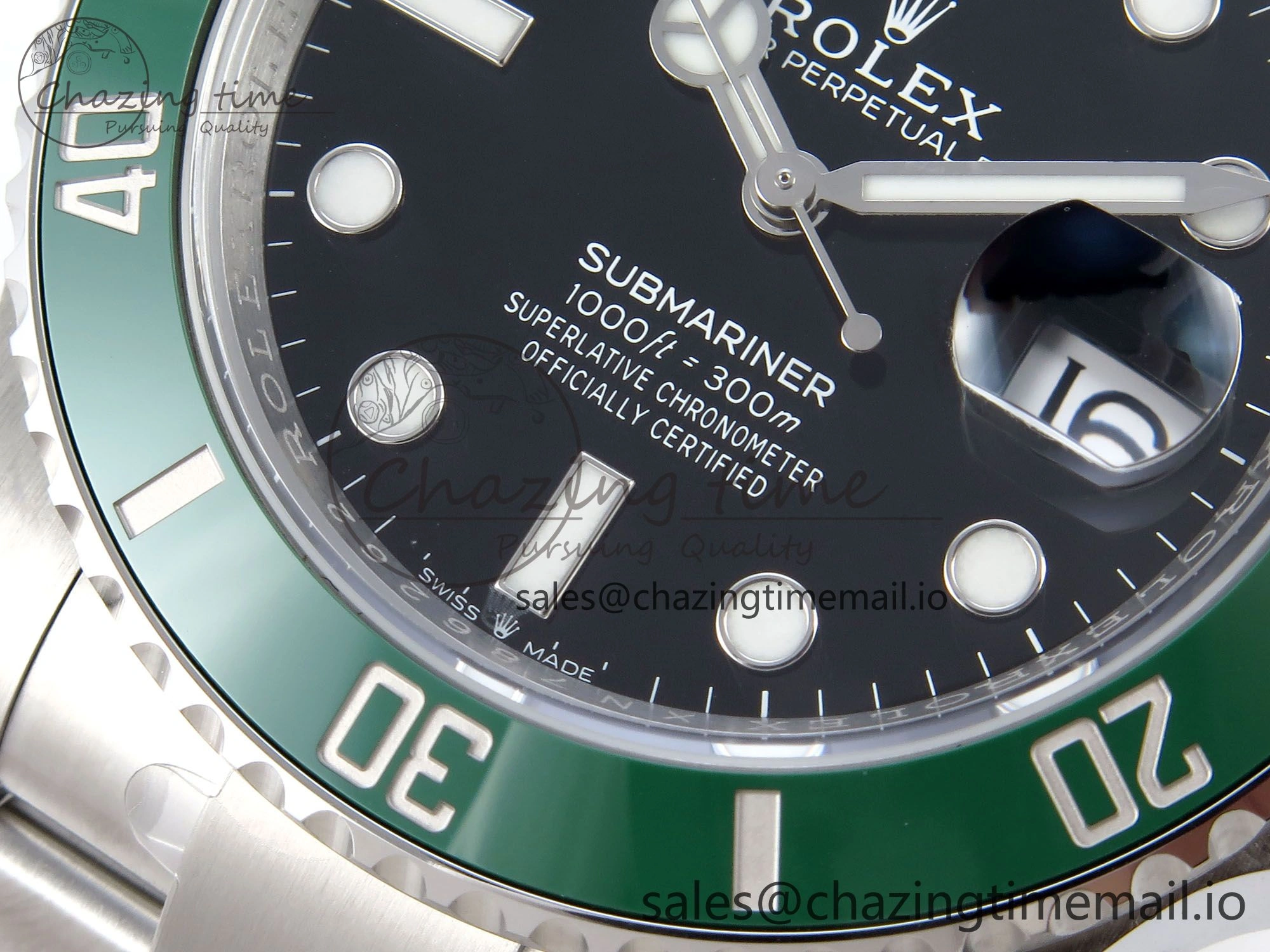 Effortless Submariner 41mm 126610 LV Kermit 904L Steel QF+ 1:1 Best Edition VR 943