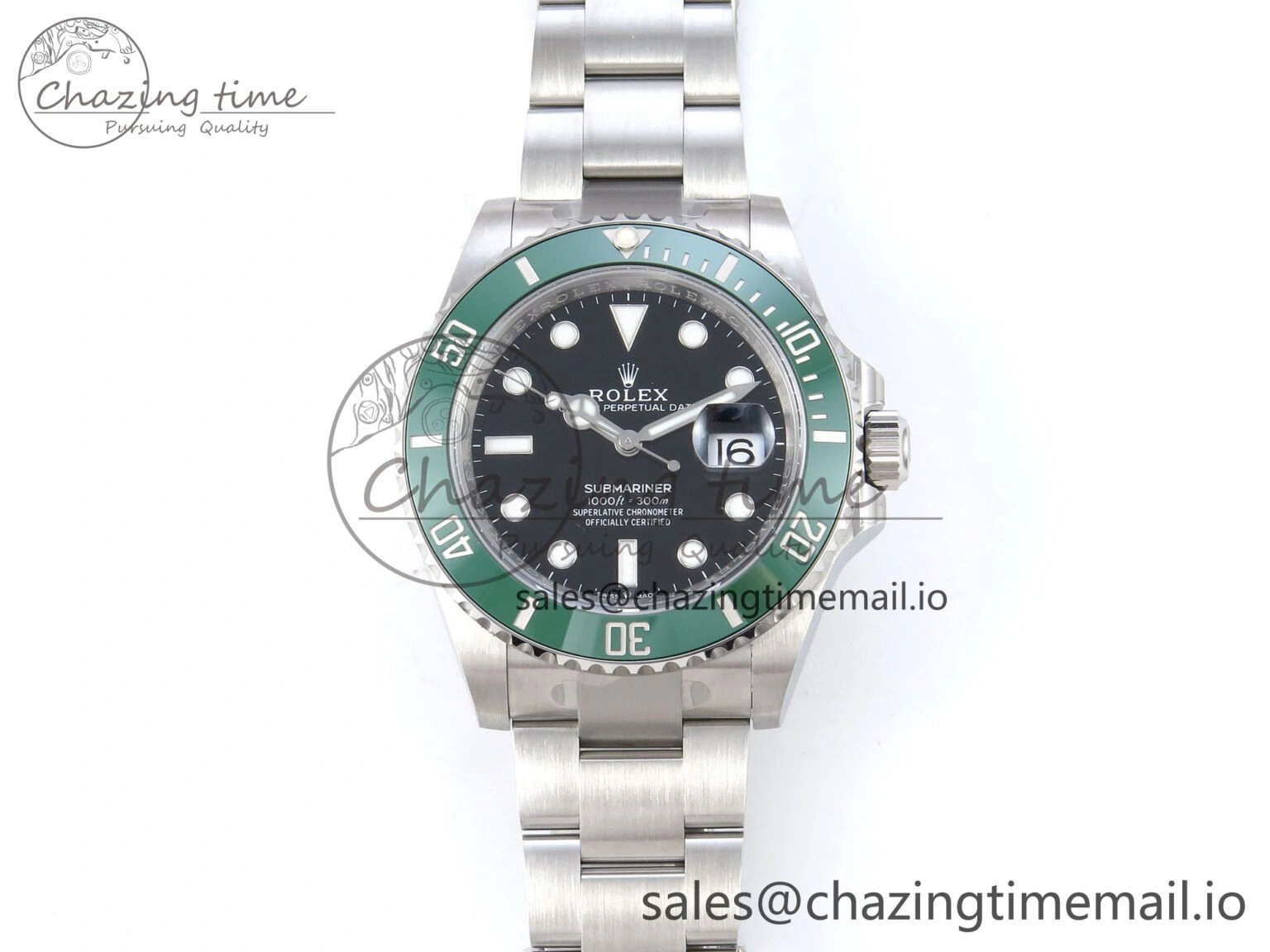 Effortless Submariner 41mm 126610 LV Kermit 904L Steel QF+ 1:1 Best Edition VR 943