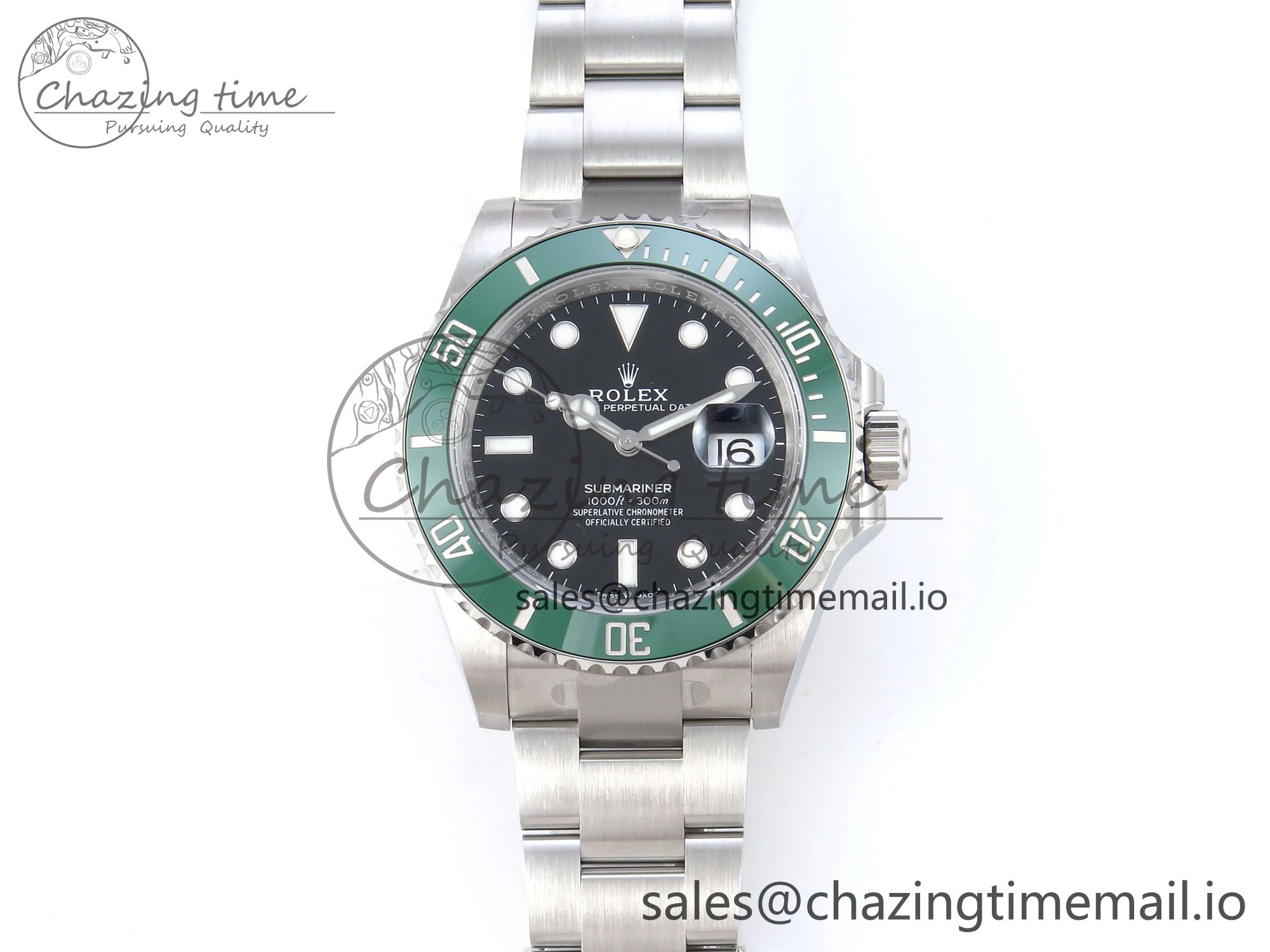Effortless Submariner 41mm 126610 LV Kermit 904L Steel QF+ 1:1 Best Edition VR 943