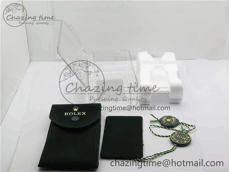 Submariner 41mm 126610 LV Kermit 904L Steel ROF 1:1 Best Edition Black Dial on SS Bracelet A SmoothTexture 2800