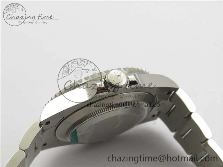 Submariner 41mm 126610 LV Kermit 904L Steel ROF 1:1 Best Edition Black Dial on SS Bracelet A SmoothTexture 2800