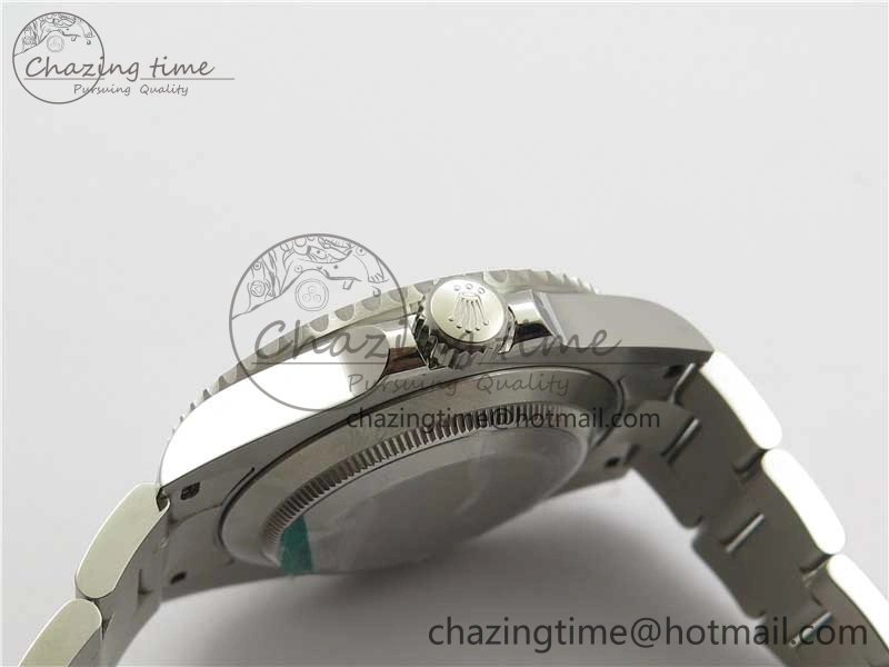 Submariner 41mm 126610 LV Kermit 904L Steel ROF 1:1 Best Edition Black Dial on SS Bracelet A SmoothTexture 2800