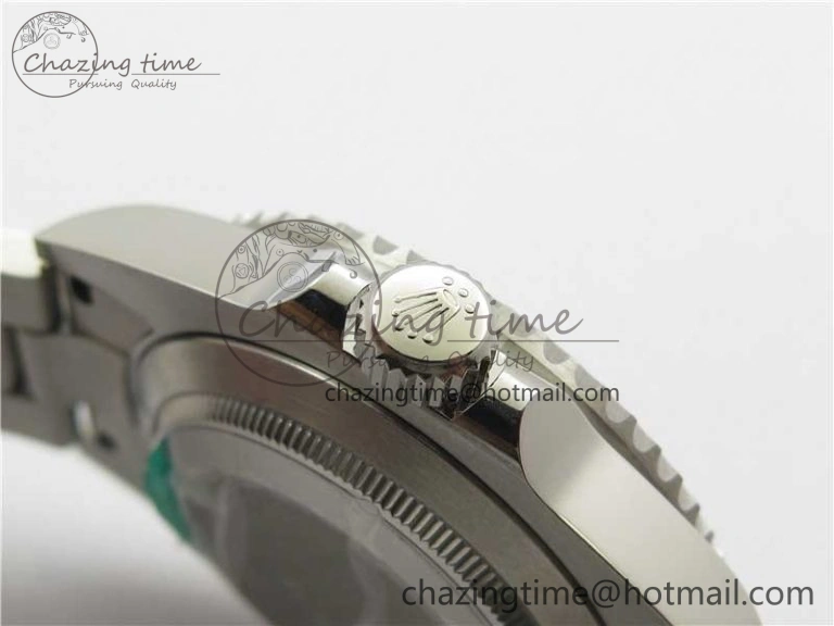 Submariner 41mm 126610 LV Kermit 904L Steel ROF 1:1 Best Edition Black Dial on SS Bracelet A SmoothTexture 2800