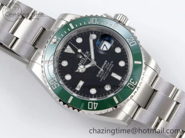 Compact Submariner 41mm 126610 LV Kermit 904L Steel VSF 1:1 Best Edition VS 1659