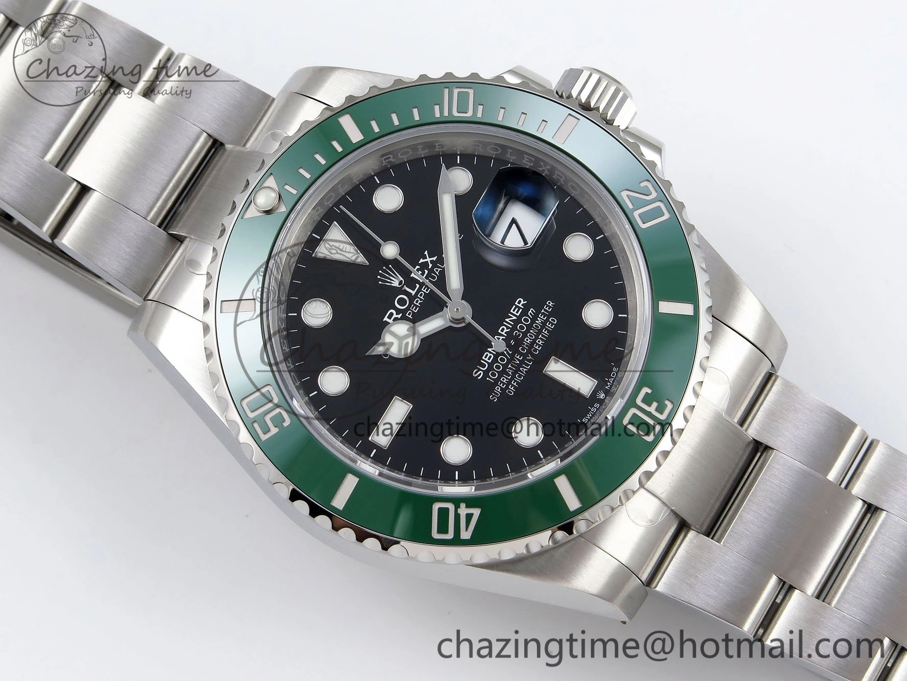 Compact Submariner 41mm 126610 LV Kermit 904L Steel VSF 1:1 Best Edition VS 1659