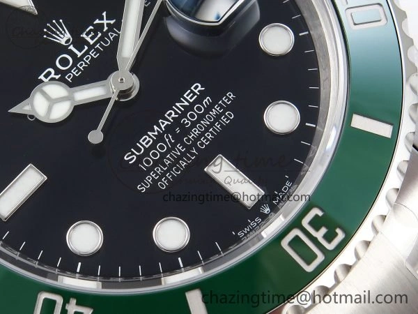 Compact Submariner 41mm 126610 LV Kermit 904L Steel VSF 1:1 Best Edition VS 1659