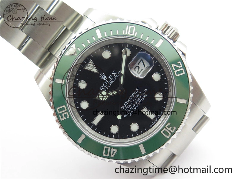 Breathable Submariner 41mm 126610 LV Kermit 904L Steel VVSF 1:1 Best Edition A 2493