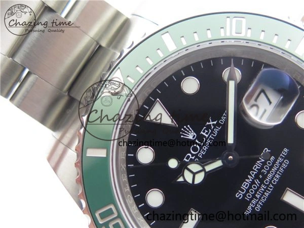 Breathable Submariner 41mm 126610 LV Kermit 904L Steel VVSF 1:1 Best Edition A 2493