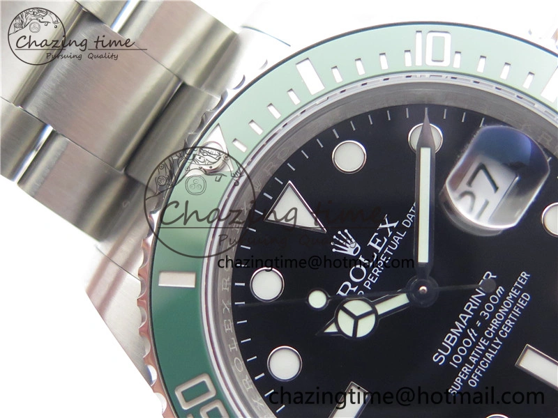 Breathable Submariner 41mm 126610 LV Kermit 904L Steel VVSF 1:1 Best Edition A 2493
