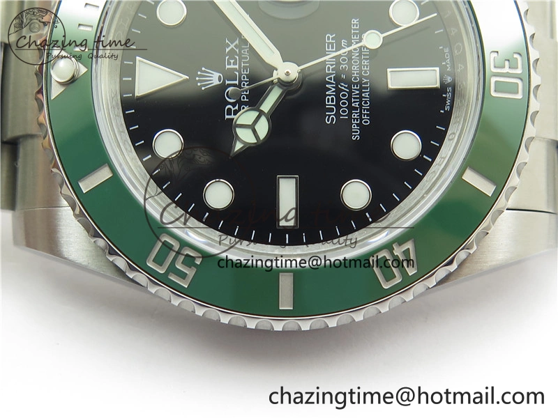 Breathable Submariner 41mm 126610 LV Kermit 904L Steel VVSF 1:1 Best Edition A 2493