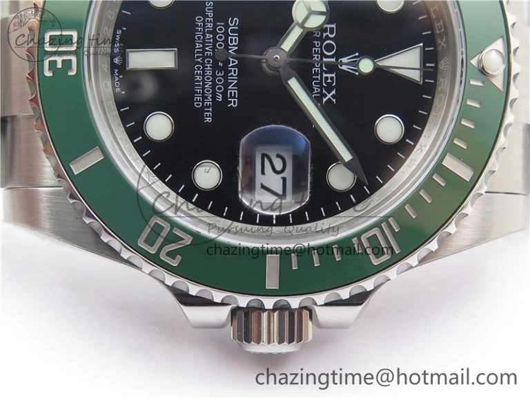 Breathable Submariner 41mm 126610 LV Kermit 904L Steel VVSF 1:1 Best Edition A 2493