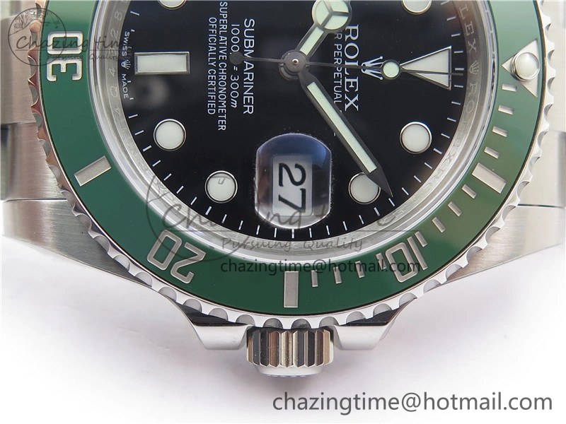 Breathable Submariner 41mm 126610 LV Kermit 904L Steel VVSF 1:1 Best Edition A 2493