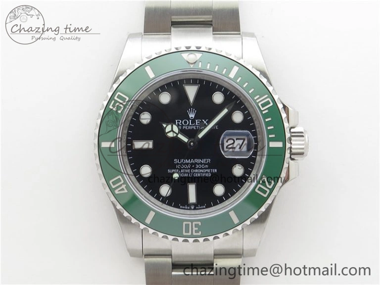 Breathable Submariner 41mm 126610 LV Kermit 904L Steel VVSF 1:1 Best Edition A 2493