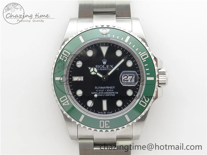 Breathable Submariner 41mm 126610 LV Kermit 904L Steel VVSF 1:1 Best Edition A 2493