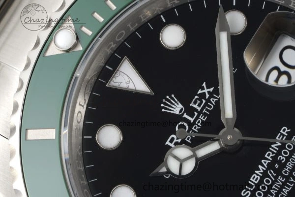 OnTrend Submariner 41mm 126610 LV Kermit 904L Steel ZF 1:1 Best Edition VR 2201