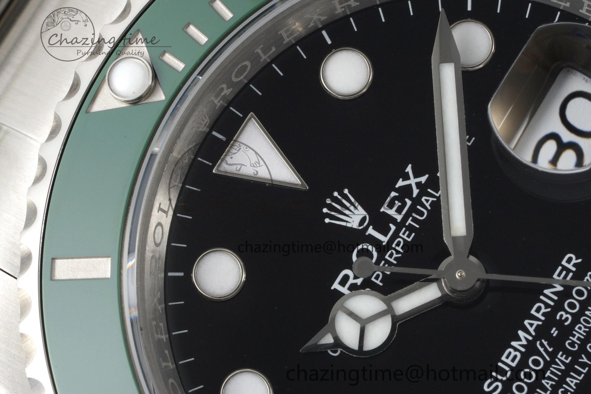 OnTrend Submariner 41mm 126610 LV Kermit 904L Steel ZF 1:1 Best Edition VR 2201