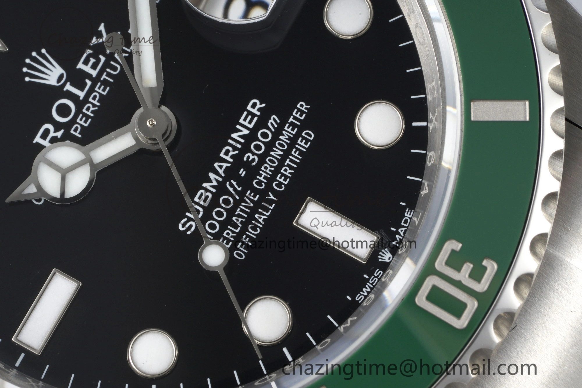 OnTrend Submariner 41mm 126610 LV Kermit 904L Steel ZF 1:1 Best Edition VR 2201