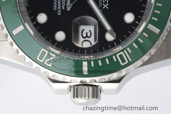 OnTrend Submariner 41mm 126610 LV Kermit 904L Steel ZF 1:1 Best Edition VR 2201