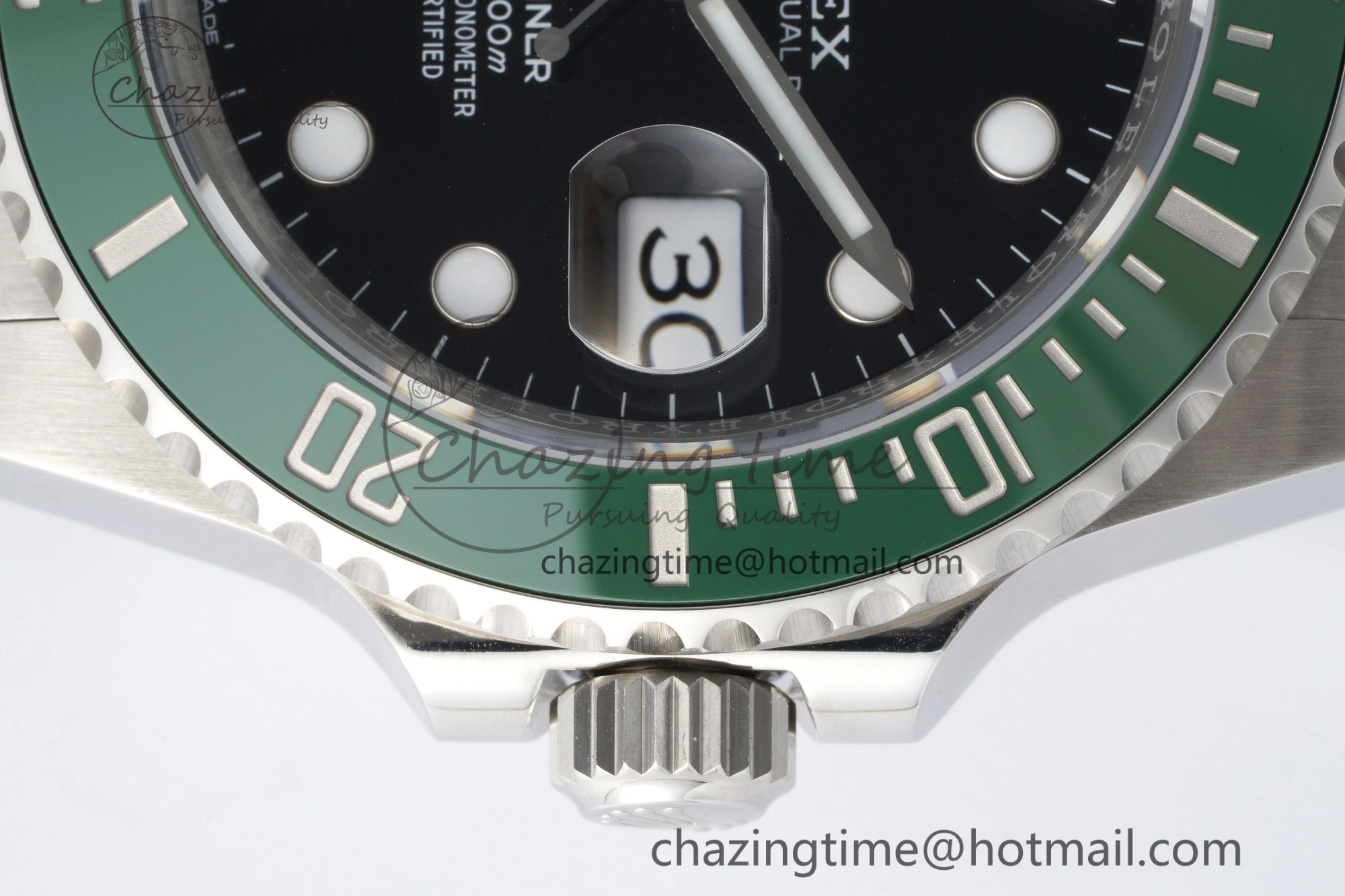 OnTrend Submariner 41mm 126610 LV Kermit 904L Steel ZF 1:1 Best Edition VR 2201